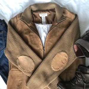 Covington Brown Genuine Leather Jacket